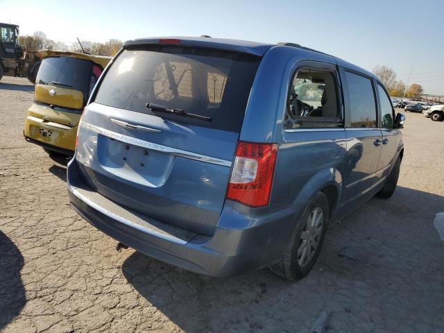 2A4RR8DG3BR733603 - 2011 CHRYSLER TOWN & COU TOURING L BLUE photo 3