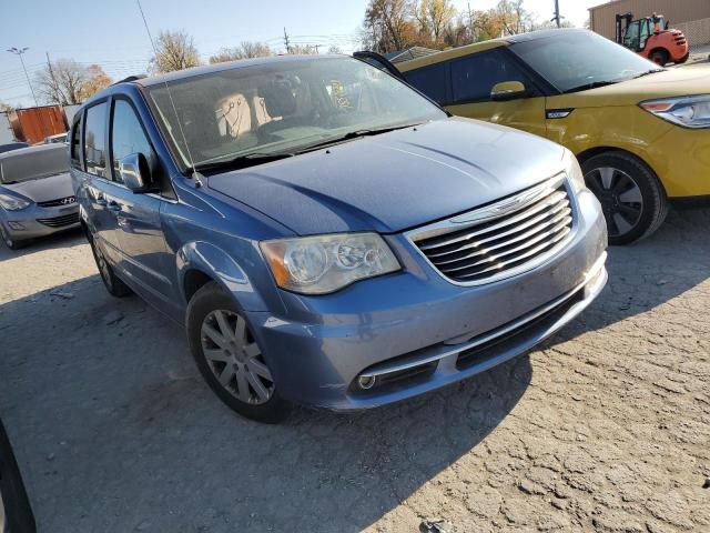2A4RR8DG3BR733603 - 2011 CHRYSLER TOWN & COU TOURING L BLUE photo 4