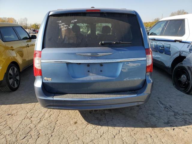 2A4RR8DG3BR733603 - 2011 CHRYSLER TOWN & COU TOURING L BLUE photo 6