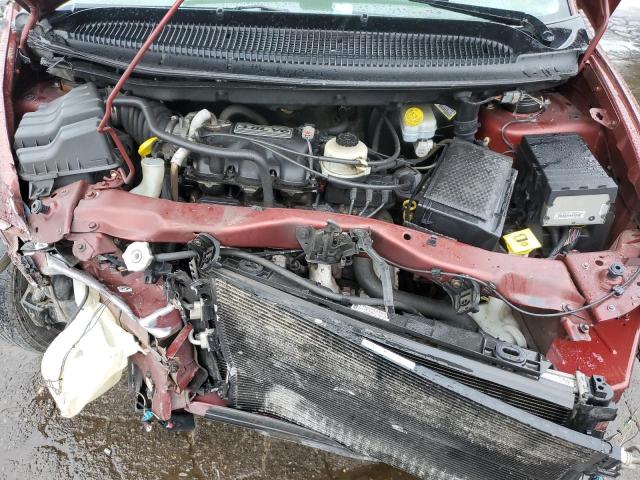 2A4GP54L07R269038 - 2007 CHRYSLER TOWN & COU TOURING MAROON photo 12