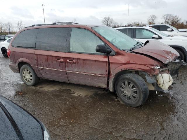 2A4GP54L07R269038 - 2007 CHRYSLER TOWN & COU TOURING MAROON photo 4
