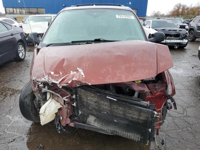 2A4GP54L07R269038 - 2007 CHRYSLER TOWN & COU TOURING MAROON photo 5