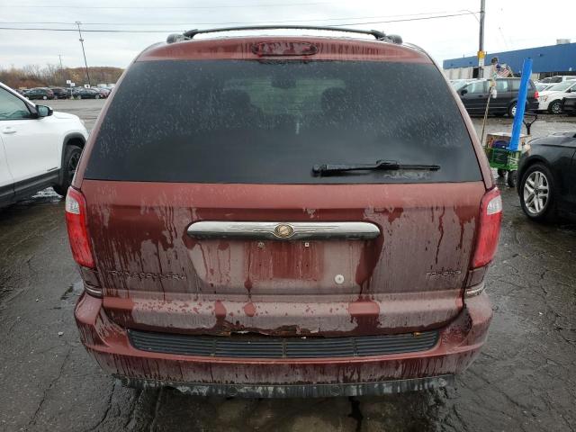 2A4GP54L07R269038 - 2007 CHRYSLER TOWN & COU TOURING MAROON photo 6