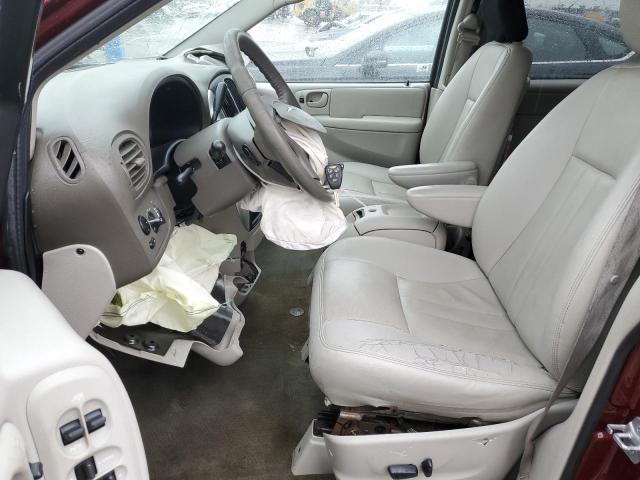 2A4GP54L07R269038 - 2007 CHRYSLER TOWN & COU TOURING MAROON photo 7