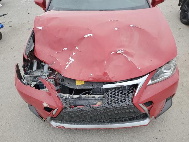 JTHKD5BH0F2216987 - 2015 LEXUS CT 200 RED photo 11