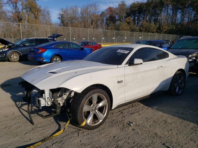 1FA6P8CF3J5137660 - 2018 FORD MUSTANG GT WHITE photo 1