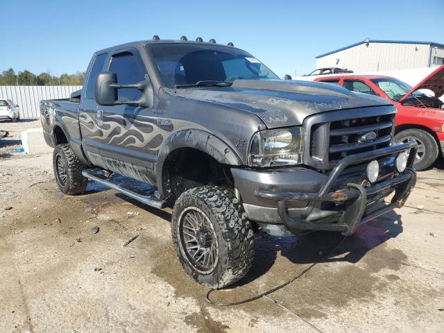 1FTNX21S53EA87592 - 2003 FORD F250 SUPER DUTY CHARCOAL photo 4