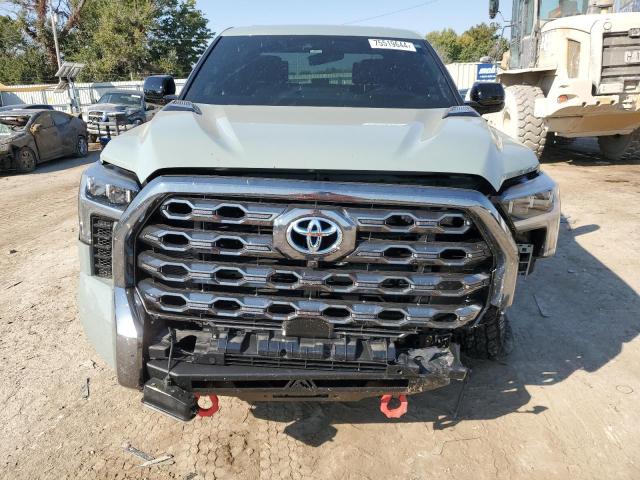 5TFNC5DB2RX052336 - 2024 TOYOTA TUNDRA CREWMAX PLATINUM მწვანე ფოტო 5