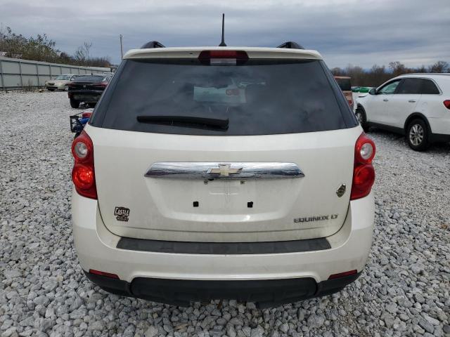 2GNALDEK8D1153661 - 2013 CHEVROLET EQUINOX LT WHITE photo 6