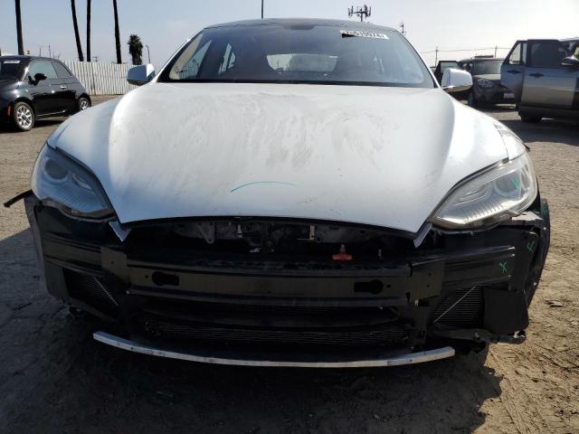 5YJSA1DGXDFP03650 - 2013 TESLA MODEL S 白色 照片 5