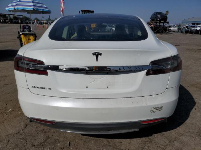 5YJSA1DGXDFP03650 - 2013 TESLA MODEL S 白色 照片 6