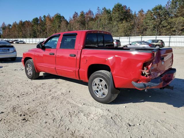 1D7HW58N95S195015 - 2005 DODGE DAKOTA QUAD LARAMIE RED photo 2