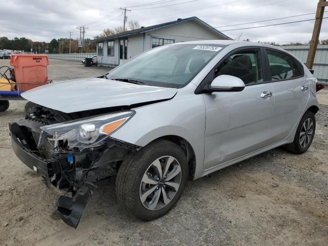 3KPA24AD0PE513693 - 2023 KIA RIO LX SILVER photo 1