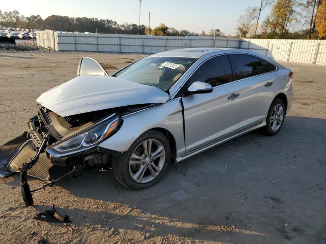 5NPE34AF8KH735323 - 2019 HYUNDAI SONATA LIMITED SILVER photo 1