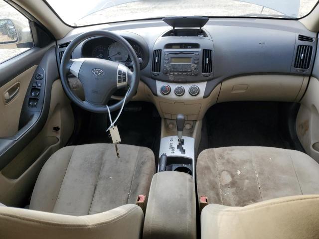 KMHDU46D78U487124 - 2008 HYUNDAI ELANTRA GLS BEIGE photo 8