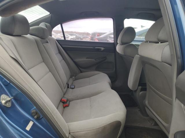 1HGFA16837L113784 - 2007 HONDA CIVIC EX ლურჯი ფოტო 10