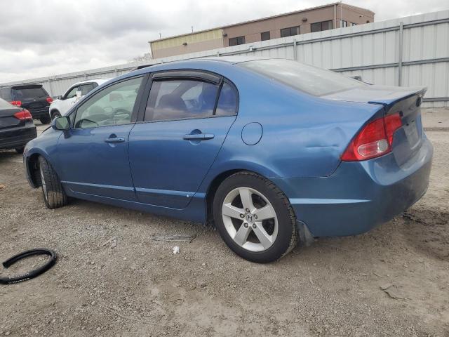 1HGFA16837L113784 - 2007 HONDA CIVIC EX ლურჯი ფოტო 2
