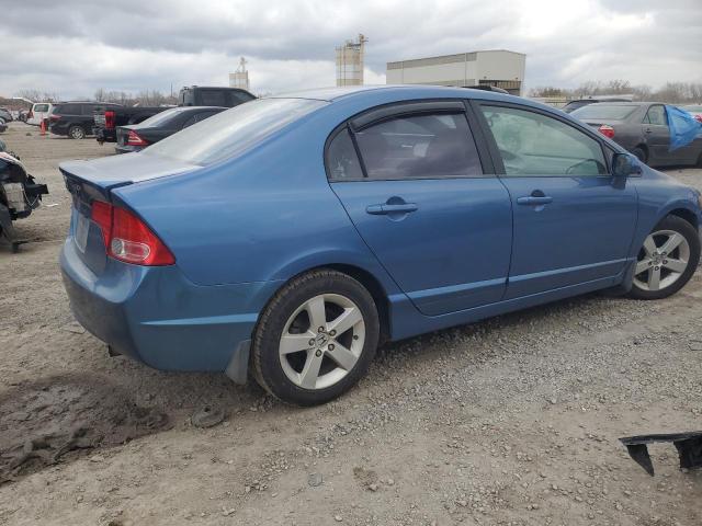 1HGFA16837L113784 - 2007 HONDA CIVIC EX ლურჯი ფოტო 3