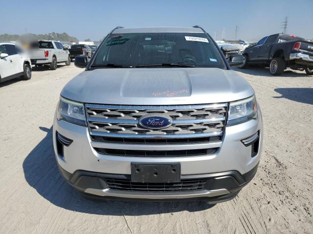 1FM5K7D84JGA67049 - 2018 FORD EXPLORER XLT SILVER photo 5