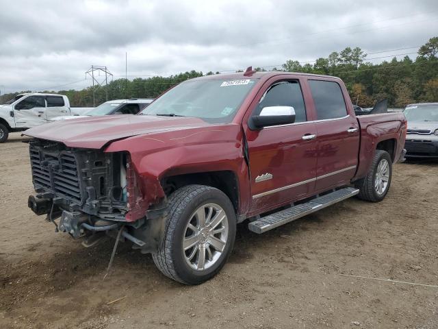 3GCUKTEJ6HG291660 - 2017 CHEVROLET SILVERADO K1500 HIGH COUNTRY BURGUNDY photo 1