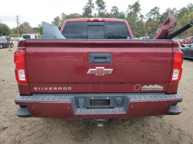 3GCUKTEJ6HG291660 - 2017 CHEVROLET SILVERADO K1500 HIGH COUNTRY BURGUNDY photo 6