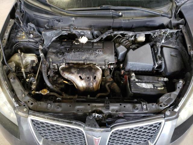 5Y2SP6E00AZ414165 - 2010 PONTIAC VIBE GRAY photo 11