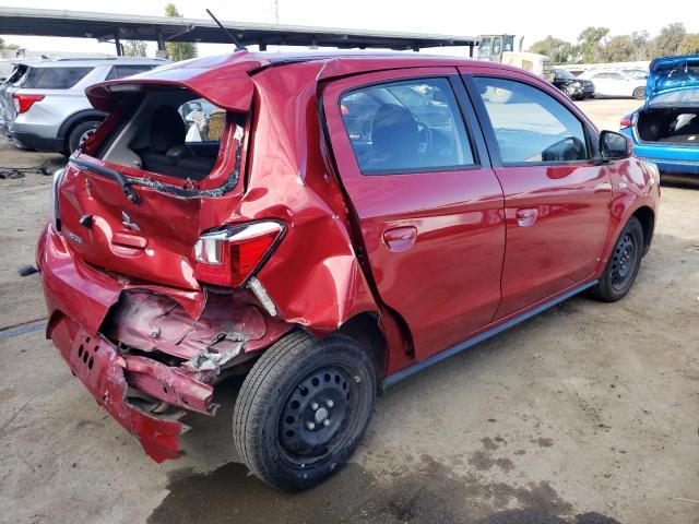 ML32AUHJ1NH003740 - 2022 MITSUBISHI MIRAGE ES RED photo 3