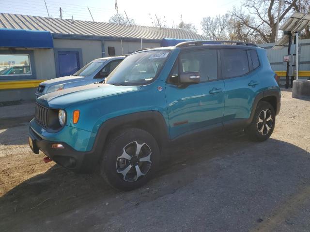 ZACNJBC10LPL75904 - 2020 JEEP RENEGADE TRAILHAWK TEAL photo 1