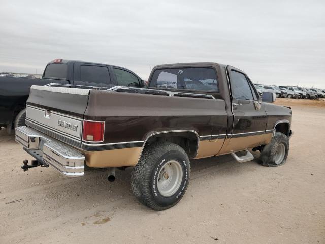 1GCEV14K9HJ146864 - 1987 CHEVROLET V10 MAROON photo 3