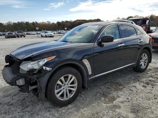 JN8CS1MU1DM140507 - 2013 INFINITI FX37 BLACK photo 1