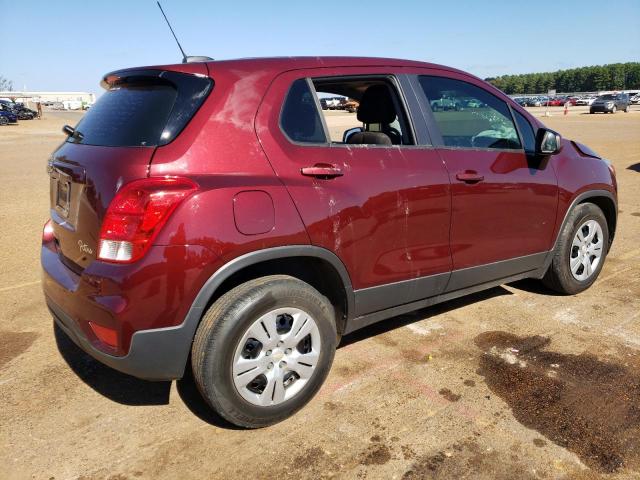 3GNCJKSB4HL177354 - 2017 CHEVROLET TRAX LS BURGUNDY photo 3