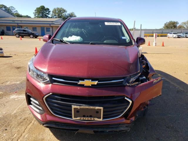 3GNCJKSB4HL177354 - 2017 CHEVROLET TRAX LS BURGUNDY photo 5