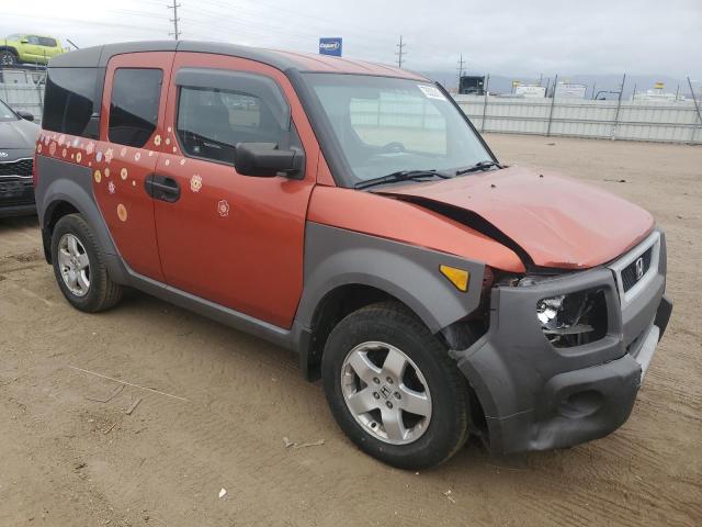 5J6YH28553L009619 - 2003 HONDA ELEMENT EX ORANGE photo 4