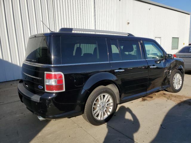 2FMGK5C82KBA10274 - 2019 FORD FLEX SEL BLACK photo 3