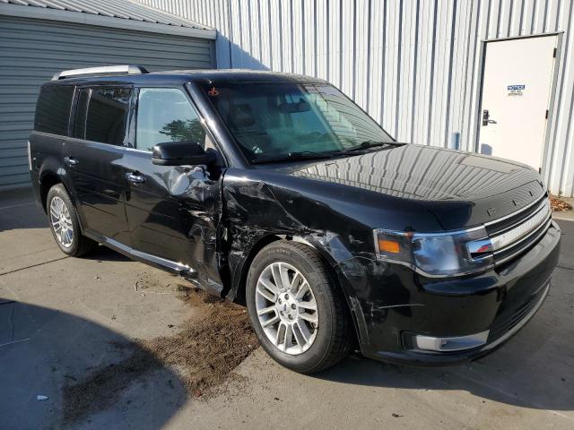 2FMGK5C82KBA10274 - 2019 FORD FLEX SEL BLACK photo 4