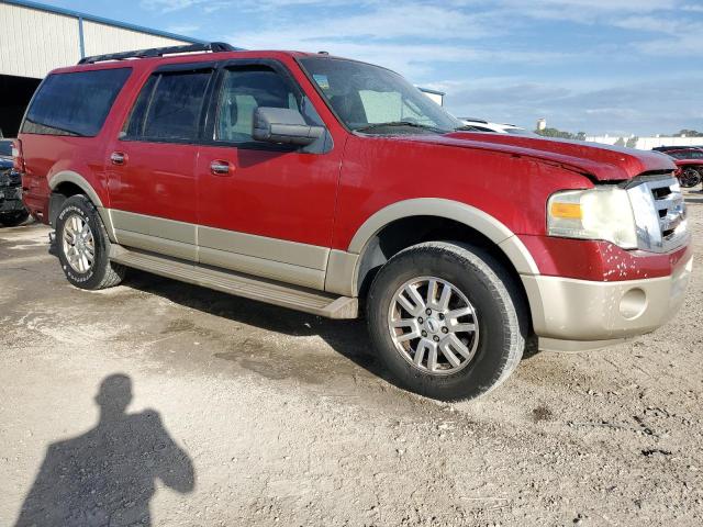 1FMFK17599LA07936 - 2009 FORD EXPEDITION EL EDDIE BAUER RED photo 4