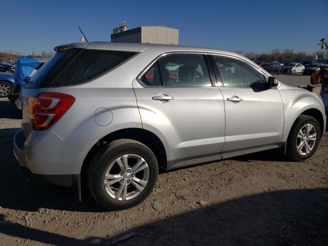 2GNALBEK3H1578229 - 2017 CHEVROLET EQUINOX LS SILVER photo 3