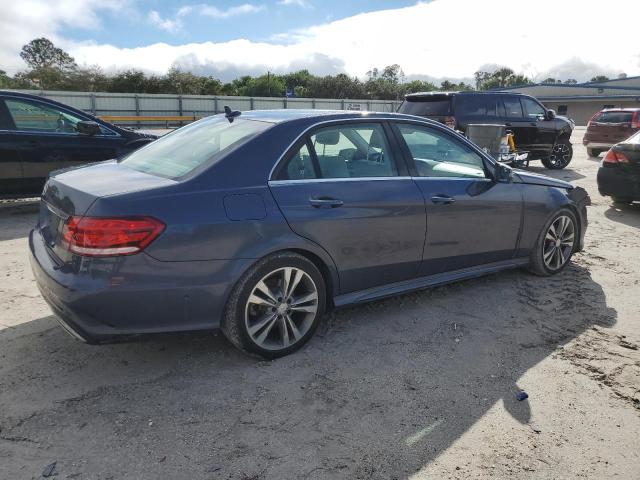 WDDHF5KB4EA887056 - 2014 MERCEDES-BENZ E 350 BLUE photo 3