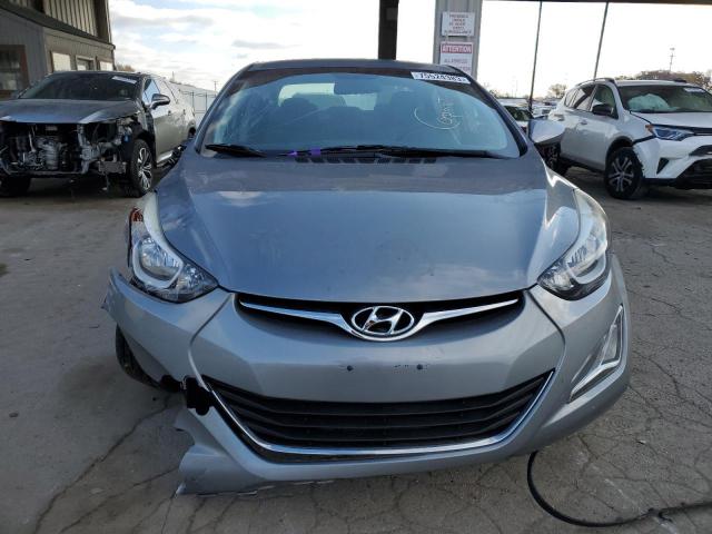 KMHDH4AE7EU190550 - 2014 HYUNDAI ELANTRA SE SILVER photo 5