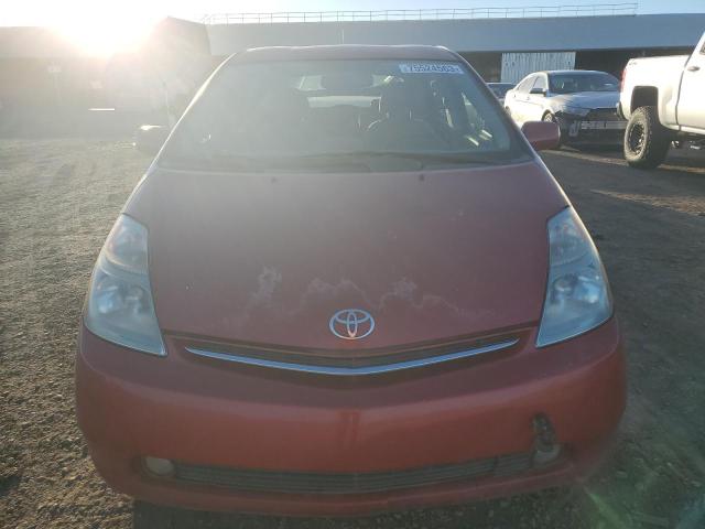 JTDKB20U867524174 - 2006 TOYOTA PRIUS RED photo 5