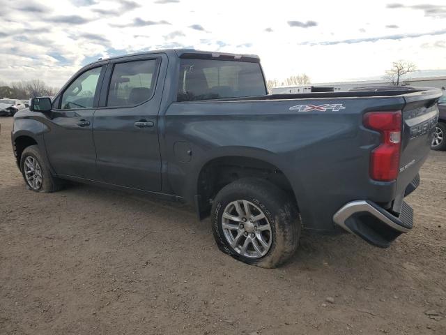 1GCUYDED2KZ146766 - 2019 CHEVROLET 1500 SILVE K1500 LT BLUE photo 2