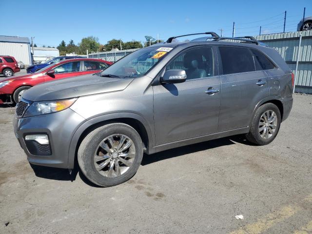 5XYKW4A29DG408818 - 2013 KIA SORENTO SX SILVER photo 1