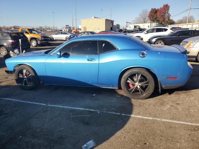 2B3CJ7DW1AH130367 - 2010 DODGE CHALLENGER SRT-8 BLUE photo 2