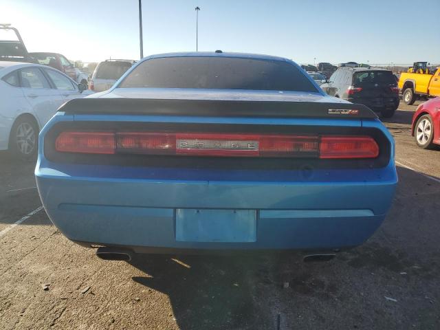 2B3CJ7DW1AH130367 - 2010 DODGE CHALLENGER SRT-8 BLUE photo 6