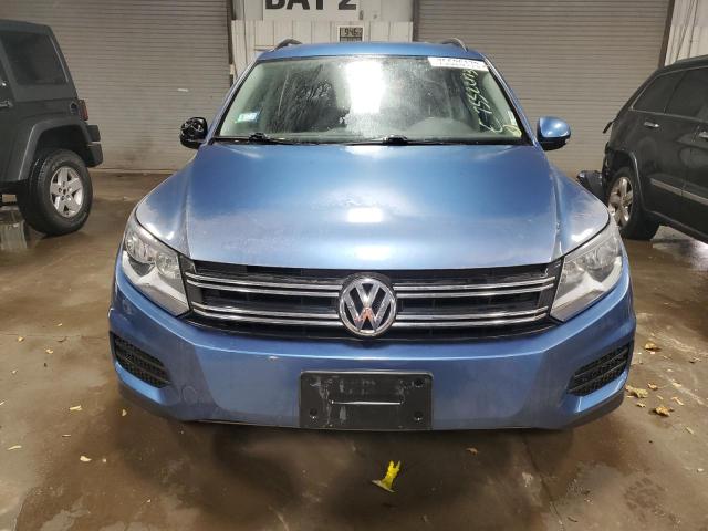 WVGBV7AX8HW503178 - 2017 VOLKSWAGEN TIGUAN S BLUE photo 5