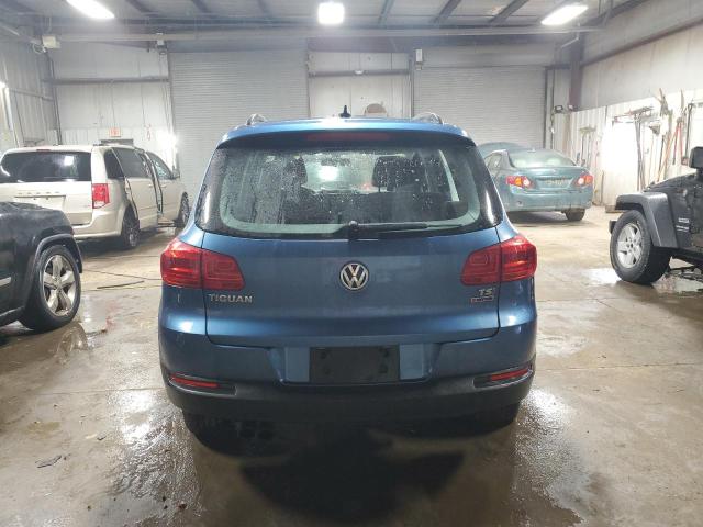 WVGBV7AX8HW503178 - 2017 VOLKSWAGEN TIGUAN S BLUE photo 6