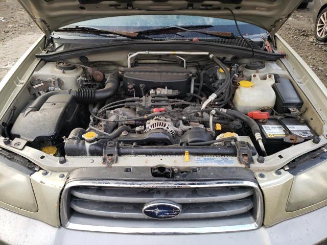 JF1SG65673H700582 - 2003 SUBARU FORESTER 2.5XS Золотой фото 11