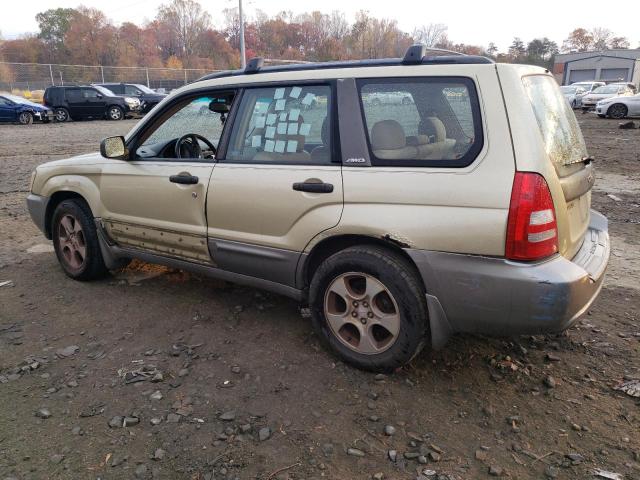 JF1SG65673H700582 - 2003 SUBARU FORESTER 2.5XS Золотой фото 2