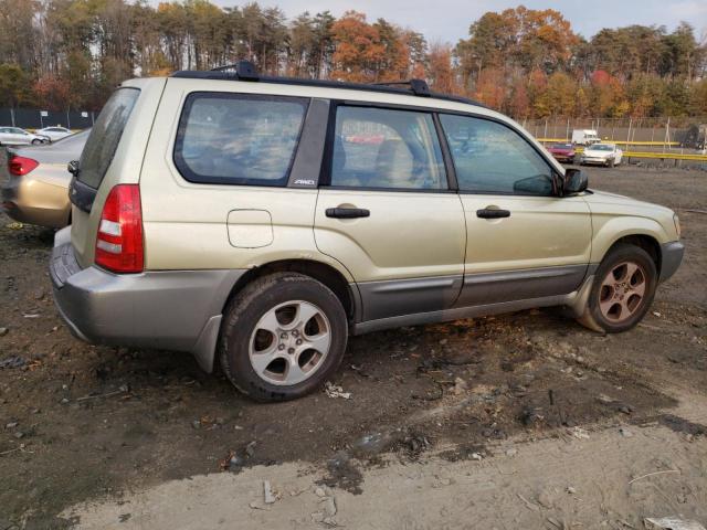 JF1SG65673H700582 - 2003 SUBARU FORESTER 2.5XS Золотой фото 3