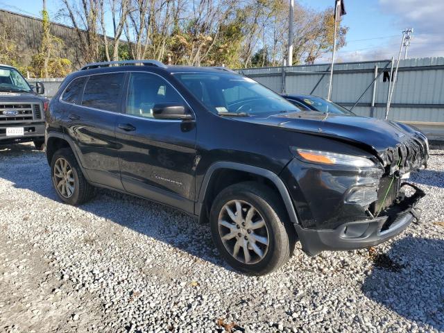 1C4PJMDS0EW120366 - 2014 JEEP CHEROKEE LIMITED BLACK photo 4